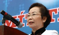 La vice-présidente Nguyen Thi Doan en tournée de travail à Hà Nam